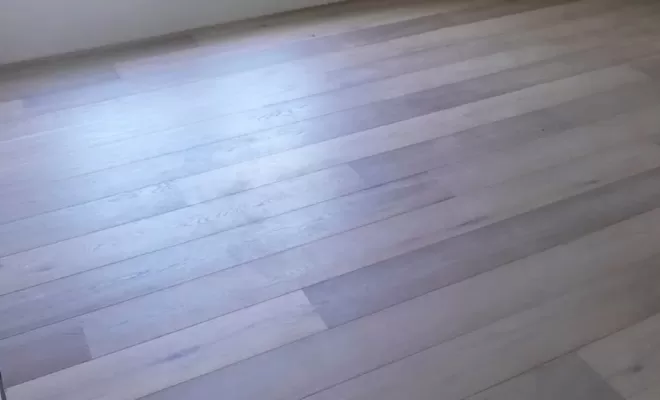 Pose de parquet, Saint-Jean-d'Angély, Flexi Brico